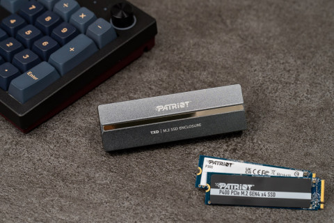 Patriot TXD obudowa USB3.2 do SSD M.2 NVMe 1.3, do 8TB - Aluminium - Galeria zdjęcie 9