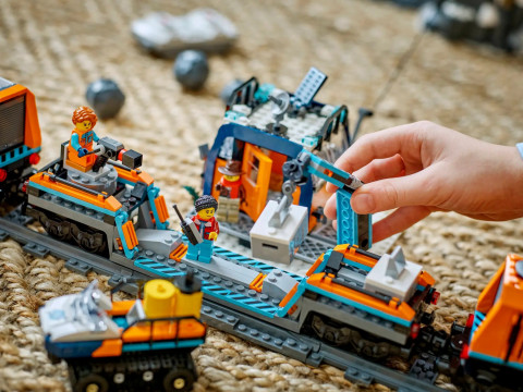 LEGO CITY 60470 TRAINS EXPLORERS' ARCTIC POLAR EXPRESS TRAIN - Galeria zdjęcie 9
