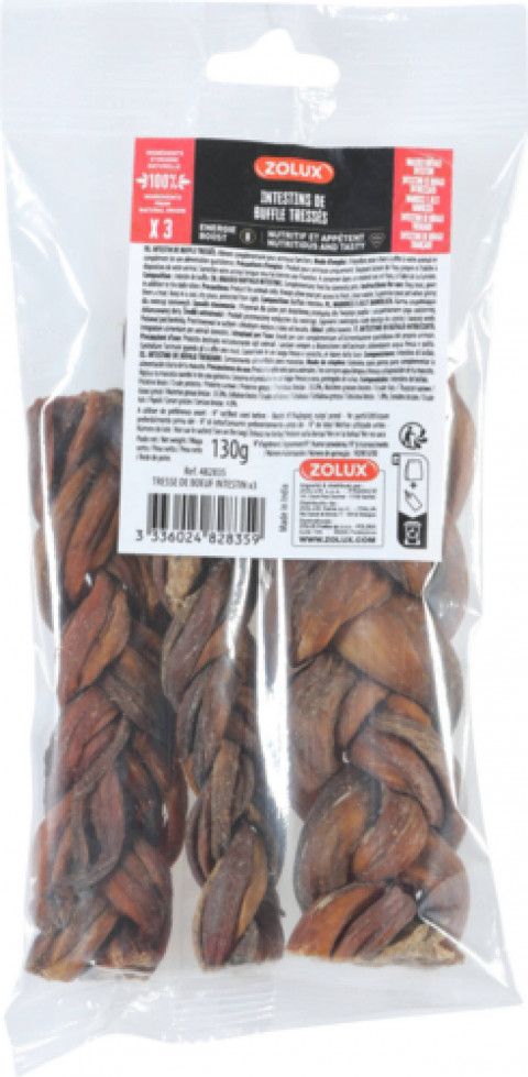 ZOLUX Naturalny Jelita bawole - przysmak dla psa - 130 g - Galeria zdjęcie 1
