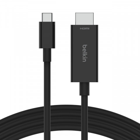 Kabel Belkin Connect USB-C to HDMI 2.1 Cable 2m Black - Galeria zdjęcie 1