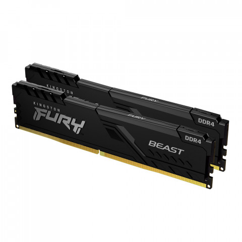 Kingston FURY DDR4 32GB (2x16GB) 3200MHz CL16 Beast Black (KF432C16BBK2/32) - Galeria zdjęcie 1