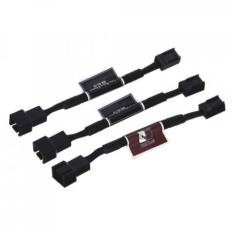 Moc. NOCTUA NA-SRC10 3 szt Low-Noise Adaptors 3-Pin - Galeria zdjęcie 1