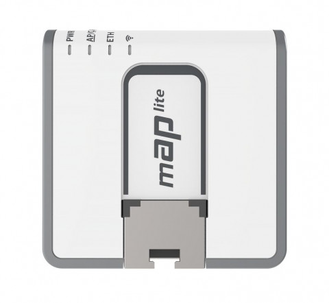 Router WiFi 4 Mikrotik mAP lite (RBmAPL-2nD) 2,4GHz(2x2) 1p - Galeria zdjęcie 4