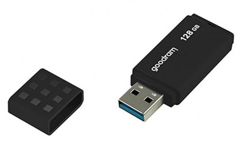 GOODRAM FLASHDRIVE 128GB UME3 USB 3.0 BLACK - Galeria zdjęcie 3