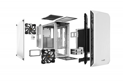 OBUDOWA BE QUIET! PURE BASE 500 Window White - Galeria zdjęcie 4
