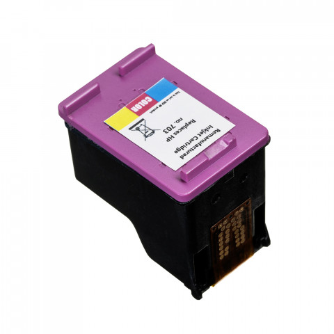 Superbulk Tusz do drukarki HP B-H703C (zamiennik HP 703 CD888) Standard trójkolorowy - Galeria zdjęcie 2