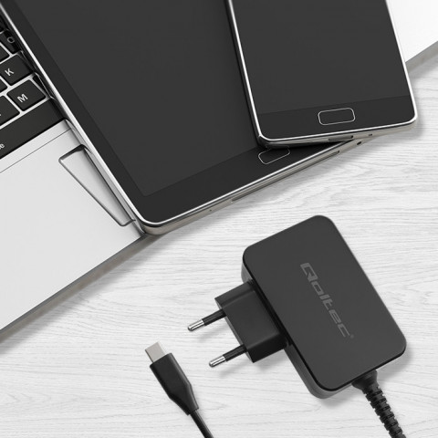 QOLTEC ŁADOWARKA GAN POWER PRO | 1XUSB-C | 65W - Galeria zdjęcie 5