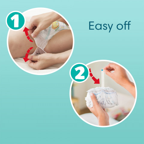 PAMPERS Pieluchomajtki MB Rozm 3, 6-11kg, 128szt - Galeria zdjęcie 5