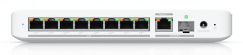 Switch Ubiquiti UniFi 9p PoE ( PoE++: 8;) Managed Multigigabit/10G (USW-Flex-2.5G-8-PoE-EU) - Galeria zdjęcie 2
