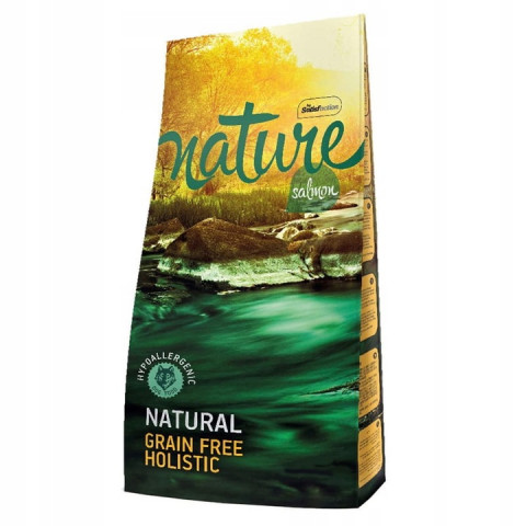 NATURE Grain Free Holistic Łosoś - sucha karma dla psa - 2kg - Galeria zdjęcie 1