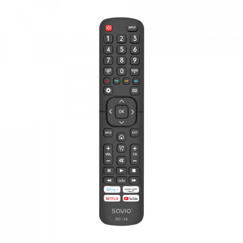 SAVIO PILOT UNIWERSALNY DO TV HISENSE RC-14 - Galeria zdjęcie 1