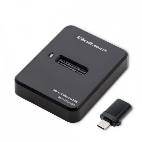 QOLTEC STACJA DOKUJĄCA DYSKÓW SSD M.2 SATA | NGFF - Galeria zdjęcie 7