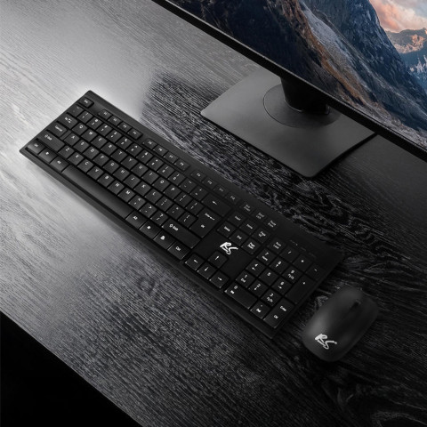 NANORS KLAWIATURA + MYSZ BEZPRZEWODOWA COMBO RS580 - Galeria zdjęcie 2