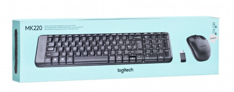Zestaw Klawiatura + Mysz Logitech MK220 bezprzewodowy - Galeria zdjęcie 8