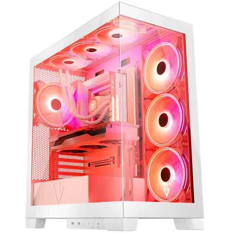 MODECOM OBUDOWA VOLCANO SPACE APEX ARGB MIDI WHITE - Galeria zdjęcie 8