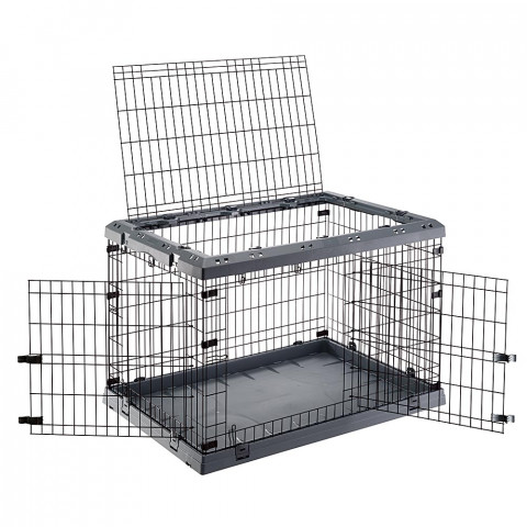 FERPLAST Superior 105 - klatka dla psów - 107 x 77 x 73,5 cm - Galeria zdjęcie 4