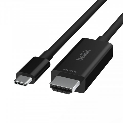Kabel Belkin Connect USB-C to HDMI 2.1 Cable 2m Black - Galeria zdjęcie 4