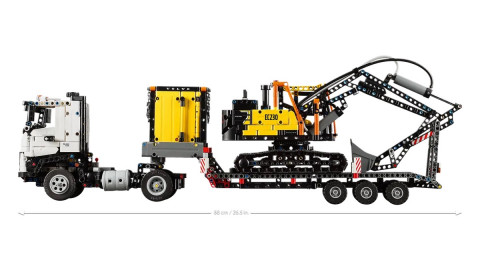 LEGO Technic 42175 Ciężarówka Volvo FMX i koparka EC230 Electric - Galeria zdjęcie 4