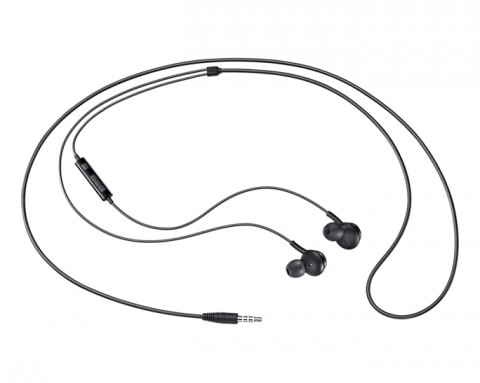 Samsung Słuchawki dokanałowe Stereo Headset In-Ear Black (EO-IA500BBEGWW) - Galeria zdjęcie 1