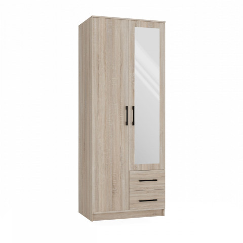 SZAFA ROMANA 80X205 SONOMA Z LUSTREM - Galeria zdjęcie 1