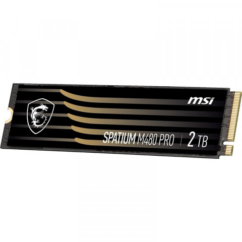 Dysk SSD MSI SPATIUM M480 PRO 2TB PCIe 4.0 NVMe M.2 (S78-440Q600-P83) - Galeria zdjęcie 1