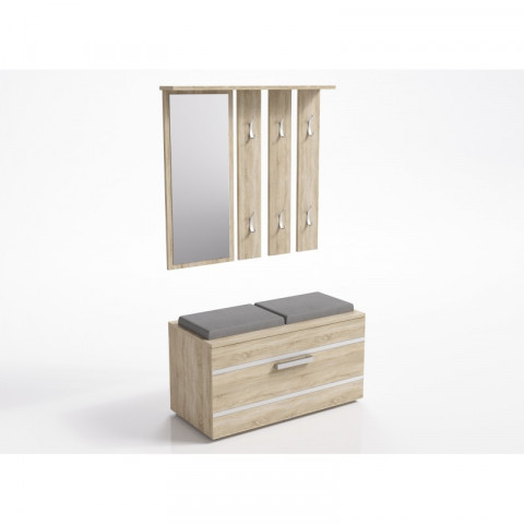 GARDEROBA OPAL SONOMA KOMPLET - Galeria zdjęcie 1