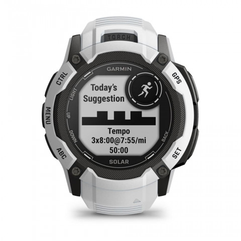Zegarek Garmin Instinct 2X Solar Whitestone - Galeria zdjęcie 6