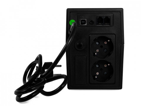 GREEN CELL ZASILACZ AWARYJNY UPS01LCD 600VA 360W - Galeria zdjęcie 2