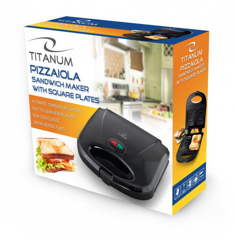 Titanium opiekacz do kanapek pizzaiola tkt005k - Galeria zdjęcie 4