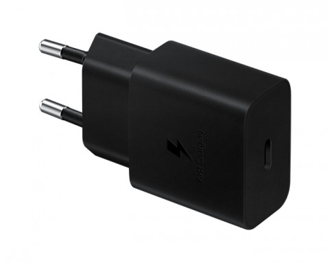 Samsung Power Adapter 15W USB-C Fast Charge (without cable); Black - Galeria zdjęcie 1
