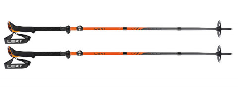 Kije skitourowe / trekkingowe LEKI Sherpa FX Carbon Strong 120-140 cm - Galeria zdjęcie 1