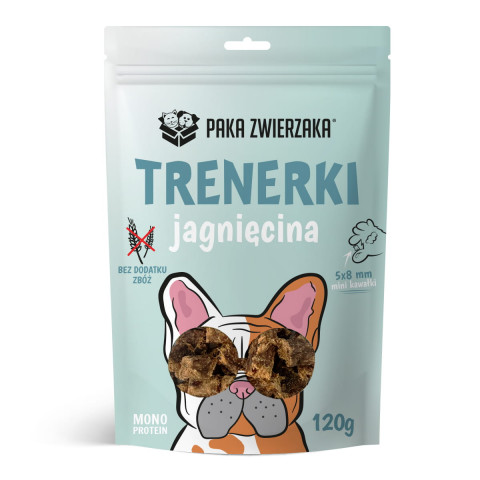 PAKA ZWIERZAKA Trenerki Jagnięcina - przysmak dla psa - 120g - Galeria zdjęcie 1