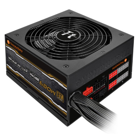 Zasilacz Thermaltake Smart SE 630W Modular (spr. 80+ Bronze, 2xPEG, 140mm, Single Rail) - Galeria zdjęcie 1