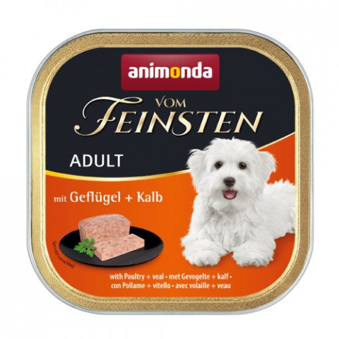 ANIMONDA Vom Feinsten Adult Classic MIX SMAKÓW - mokra karma dla psa - 24x150g - Galeria zdjęcie 4