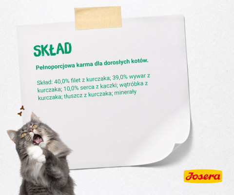 Josera Filet kurczak z kaczką - saszetka 85g - Galeria zdjęcie 4