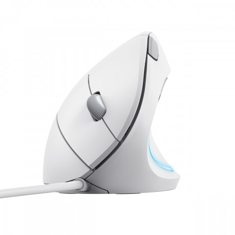 Mysz TRUST Verto ERGO vertical ergonomic White (25133) - Galeria zdjęcie 3