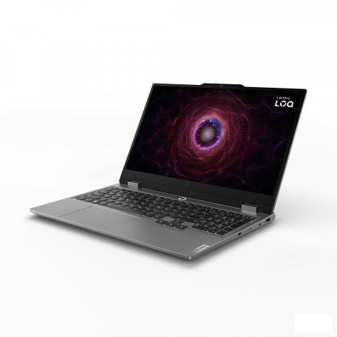 Lenovo LOQ 15ARP9 Ryzen 5 7235HS 15.6" FHD IPS 300nits AG 144Hz 16GB DDR5 4800 SSD512 GeForce RTX 3050 6GB Win11 Luna Grey - Galeria zdjęcie 3