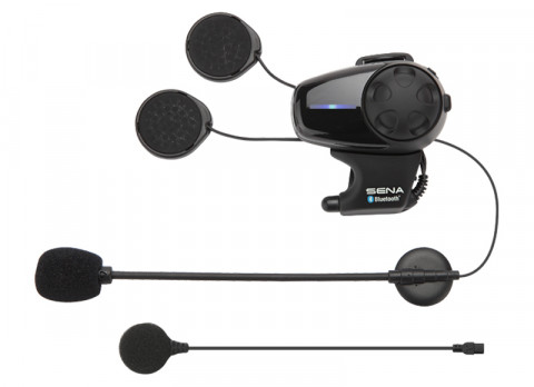 Interkom Motocyklowy Sena SMH10D-10 Bluetooth 3.0 900M z mikrofonem na pałąku, zestaw na 2 kaski - Galeria zdjęcie 6