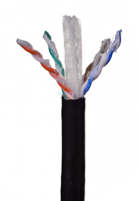 Alantec żelowanykabel zewn. UTP 4x2x23AWG kat6 305m - Galeria zdjęcie 1