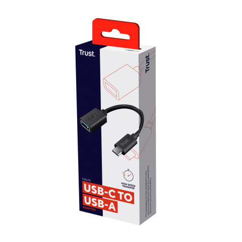 Adapter TRUST CALYX USB-C TO USB-A - Galeria zdjęcie 3