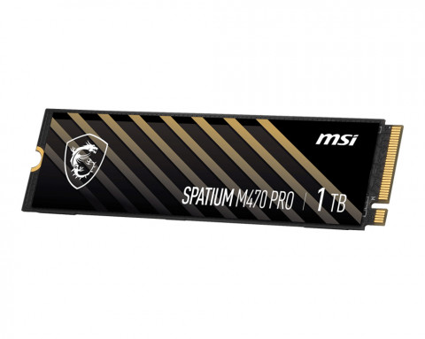 Dysk SSD MSI SPATIUM M470 Pro 1TB PCIe 4.0 NVMe M.2 2280 (S78-440L0J0-P83) - Galeria zdjęcie 2