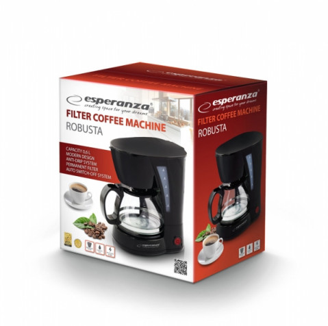 Ekspres przelewowy Esperanza ROBUSTA EKC006 (650W czarny) - Galeria zdjęcie 2