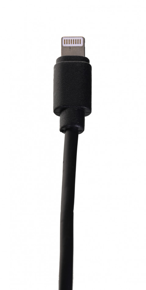 Kabel USB Gembird ( USB 2.0 - Lightning M-M 2m czarny ) - Galeria zdjęcie 2
