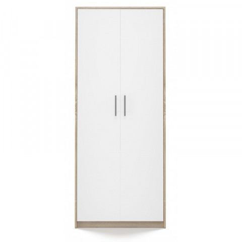 Szafa aktowa OLIV 2D 74x35xH180 sonoma/biały - Galeria zdjęcie 4