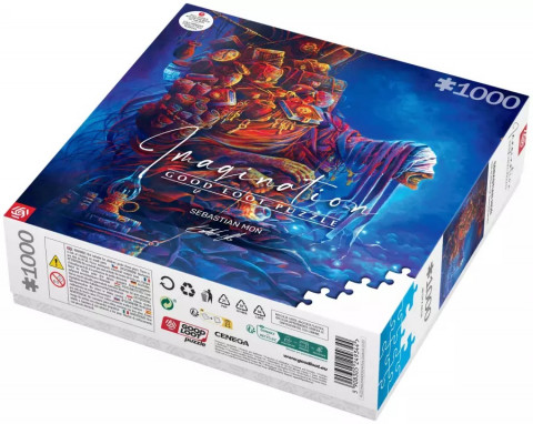 Puzzle Good Loot Imagination Puzzle: Sebastian Moń Ciężar doświadczeń 1000 elementów - Galeria zdjęcie 6