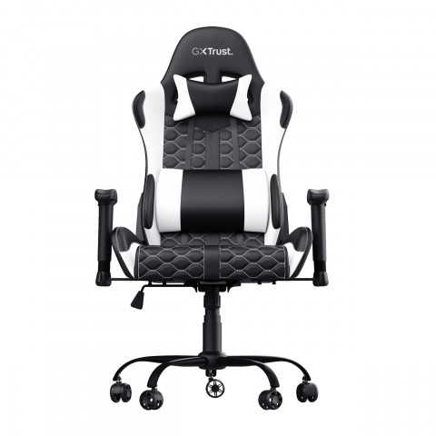 Fotel gamingowy TRUST GXT708W RESTO CHAIR WHITE (24434) - Galeria zdjęcie 3