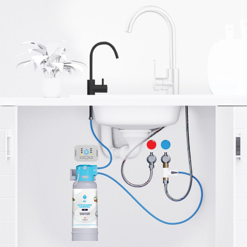 System filtrujący wodę kranową Dafi Flow Comfort D-1 z baterią ALTO (czarna) - Galeria zdjęcie 6