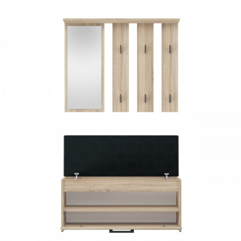 Garderoba PARMA 100x35xH180 sonoma - Galeria zdjęcie 3