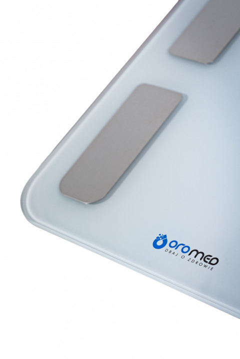 Waga łazienkowa ORO BLUETOOTH SMART WHITE OROMED - Galeria zdjęcie 2