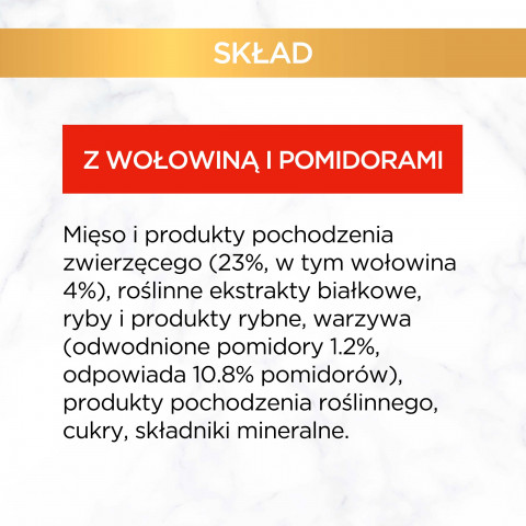 Gourmet Gold Savoury Cake wołowina z pomidorami - mokra karma dla kota - 85 g - Galeria zdjęcie 10